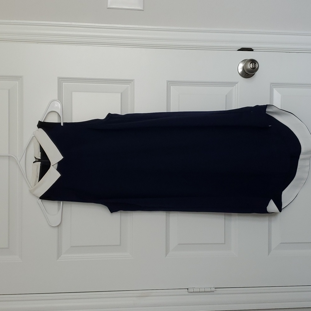High low Collar dress